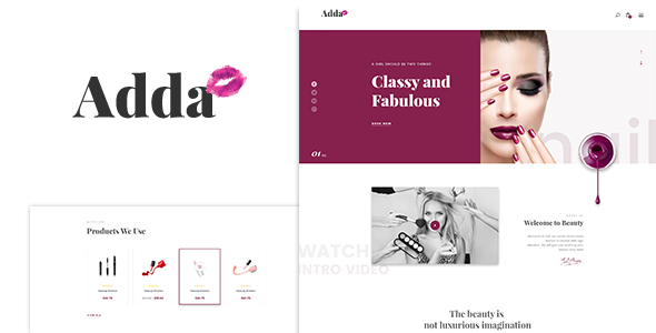 Adda - Blog & Fashion WordPress Theme Logo